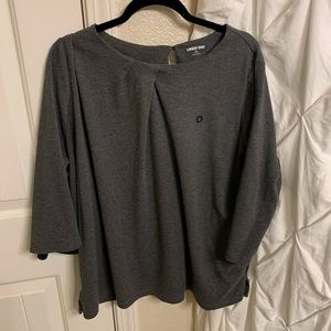 Gray chase blouse